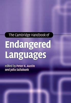 The Cambridge Handbook of Endangered Languages Austin Sallabank Paperback
