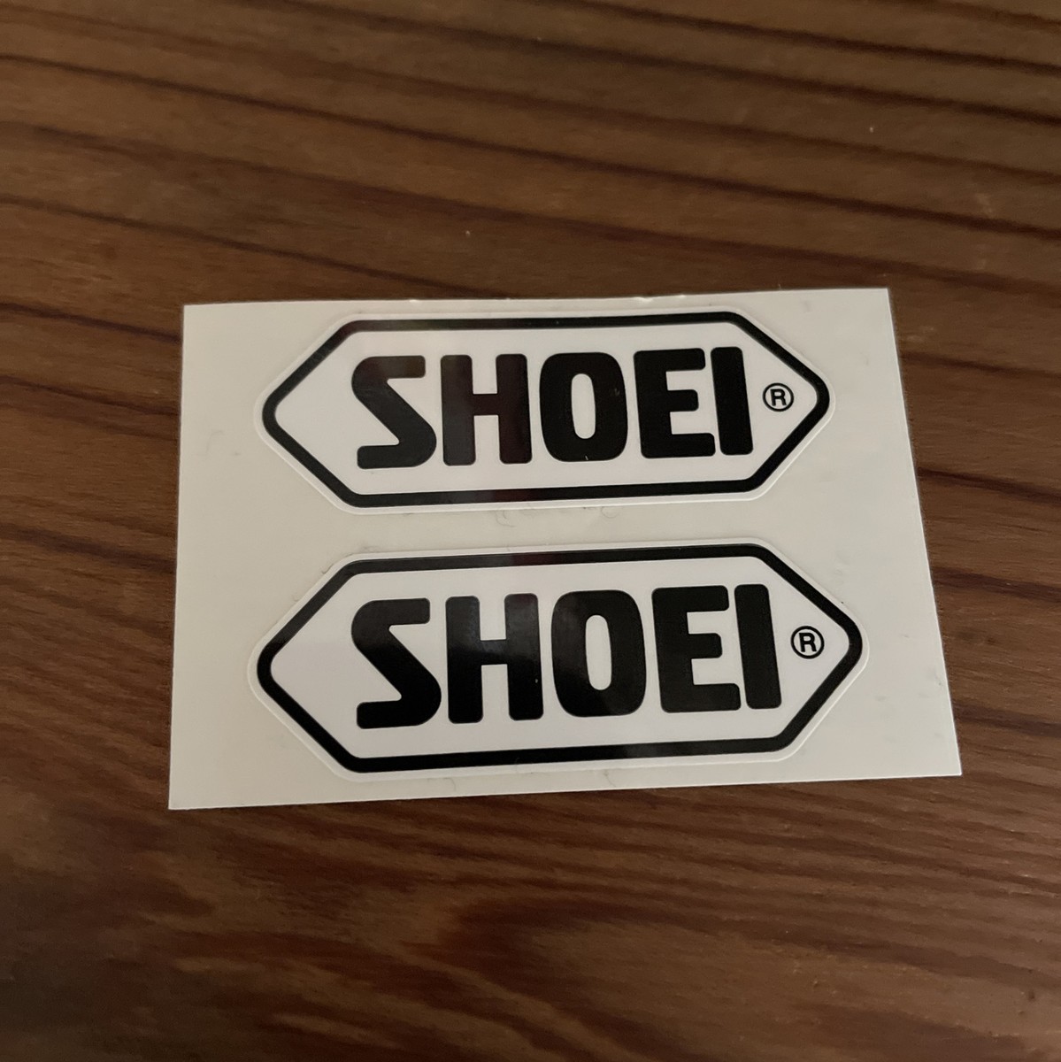 2)Genuine Shoei MINI VISOR Helmet Sticker Decal X-14(FOURTEEN