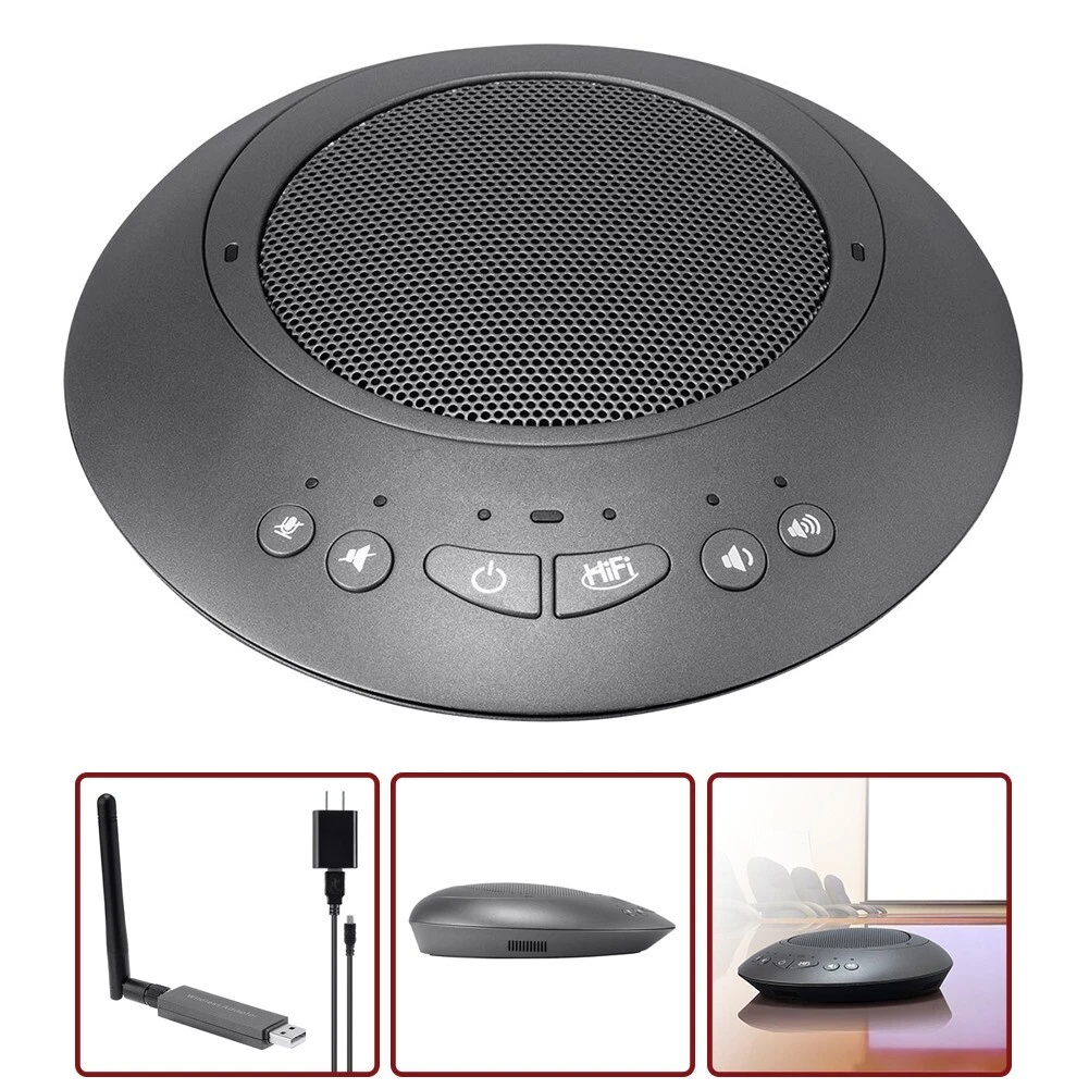 Wireless USB Conference Meeting Mic &amp; Omnidirectional Microphone | eBay