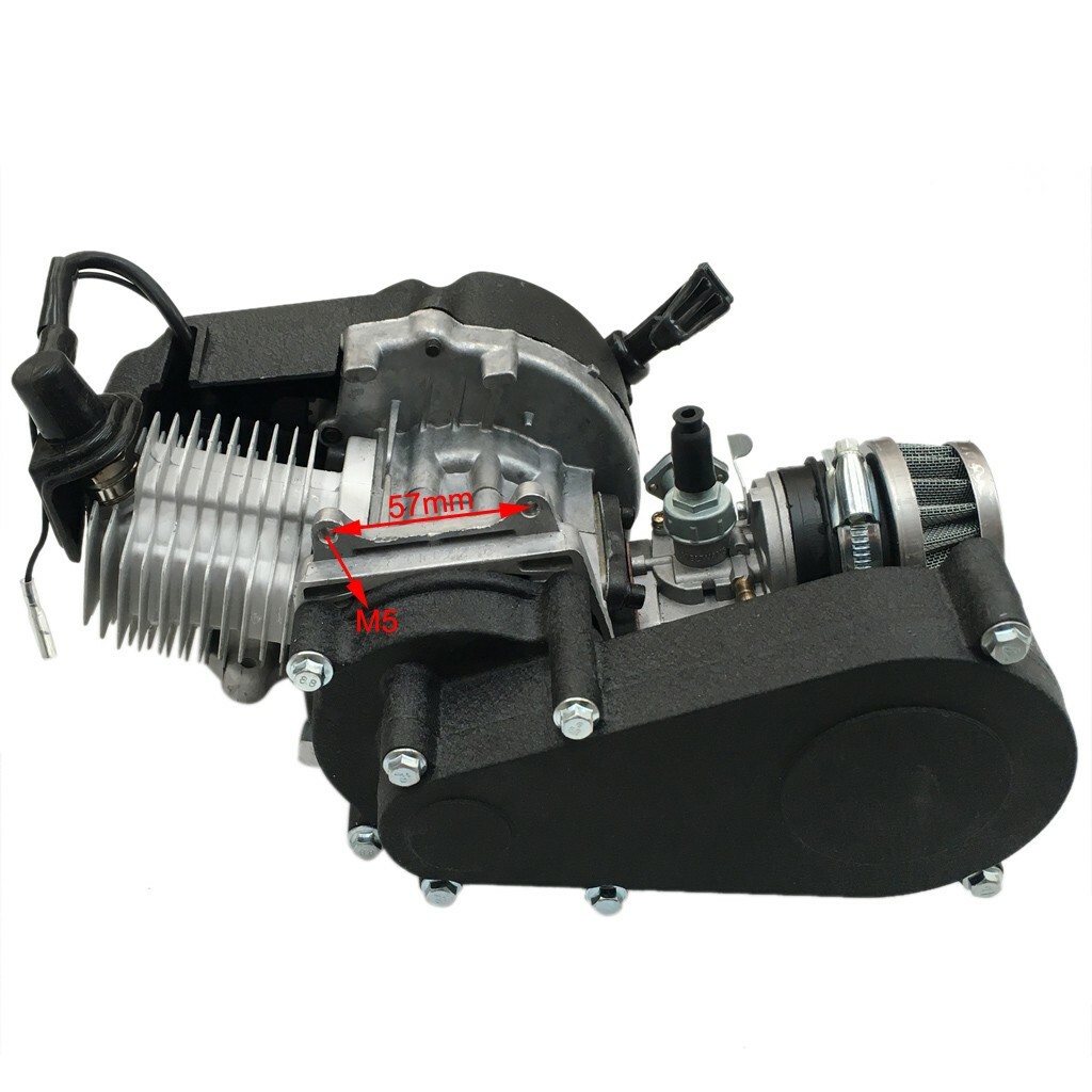 2 Stroke 49cc 50cc Gas Engine Motor Mini ATV Pocket Dirt Bike Scooter Buggy Quad