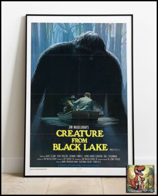 Creature From Black Lake Repro Filmposter: 36''x24''