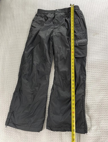 Snow/Ski Pants ZEROXPOSUR-Boys Black Heavyweight Insulated-Size L (14-16) - Picture 4 of 12
