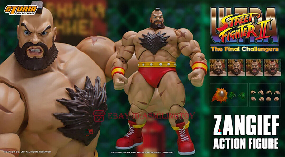 Storm Toys 1/12 CPSF22 Zangief Street Fighter Action Figure Storm Toys 1/12 CPSF22 Zangief Street Fighter Action Figure