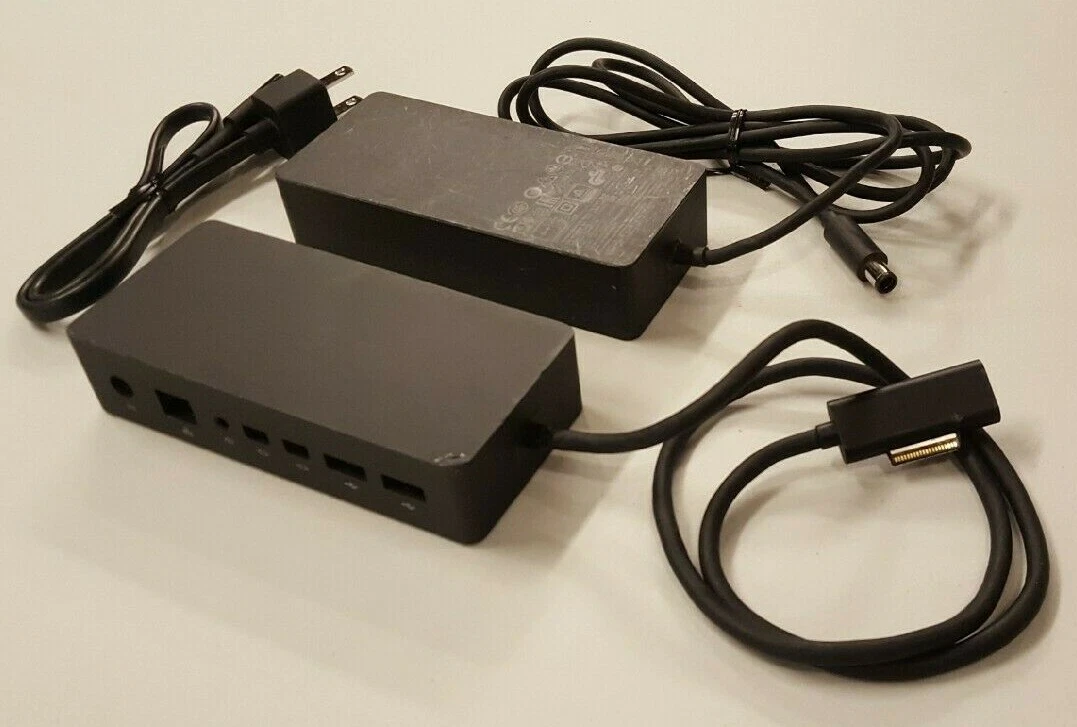 Surface Dock - Microsoft Docking Station for Pro X, 8, 7, 6,5,4 Laptop, Book, Go