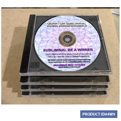 4 CDs SUCCESS NOW Financial Abundance Good Luck Program for Winning BE A WINNER