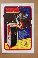 Super Breakout Arcade Flyer Video Game promotional poster  image