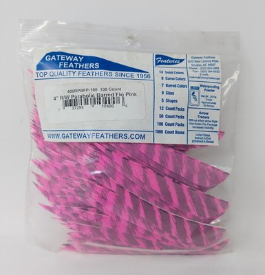 Gateway Parabolic Feathers 5 in. 100 pk. - Freedom Outfitters