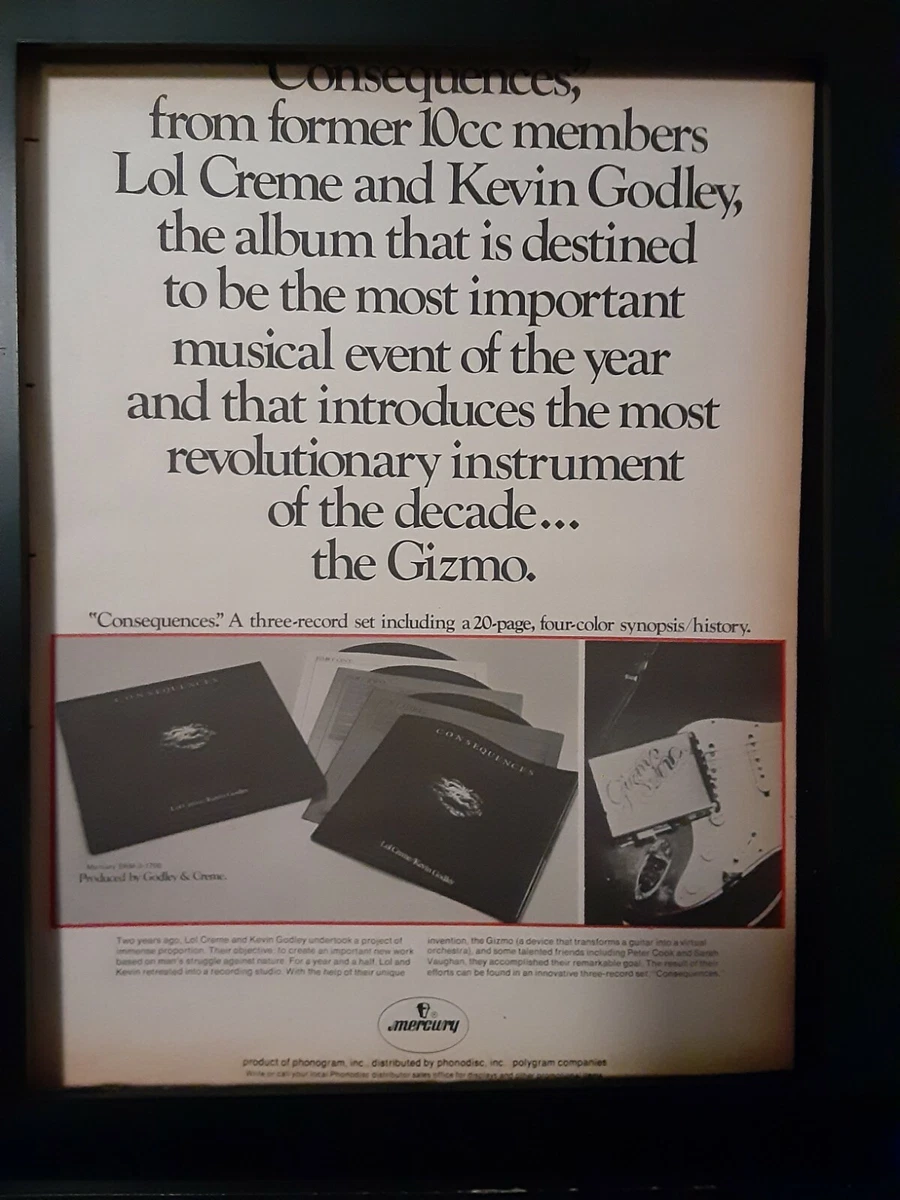 godley creme consequences products for sale | eBay
