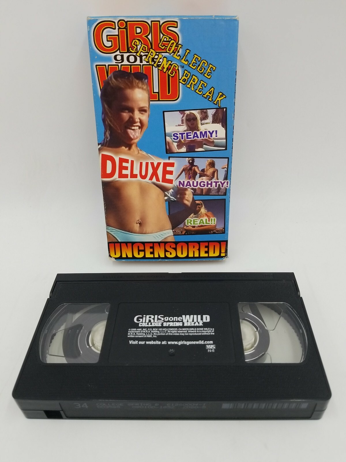 Girls Gone Wild College Spring Break Uncensored! GGW 2000 VHS ULTR RARE