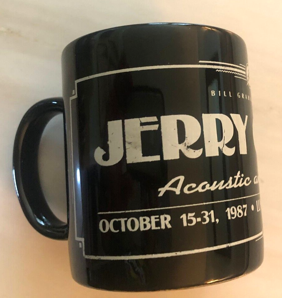 Jerry Garcia Lunt-Fontaine Broadway Coffee Mug Grateful Dead Memorabilia (~);-}
