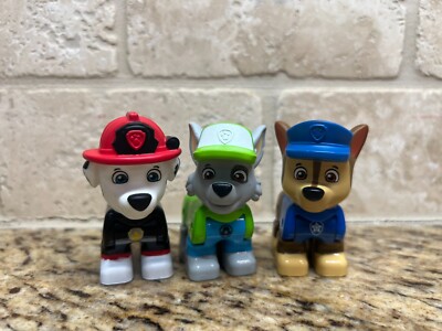 PAW Patrol Mega Bloks Figure Marshall Rocky Chase Lego Duplo Compatible Figure