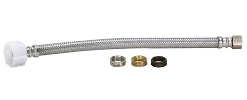 Fluidmaster B4T09U Universal WC-Anschluss mit Größenadaptern, geflochtener Sta... - Bild 2 von 4