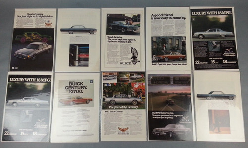 10 Original Vtg Oldsmobile Car Ad 1970s 1980s Advertising Magazine