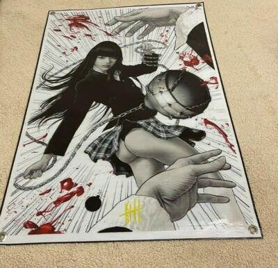 Kiil Bill Gogo Yubari school uniform figure z2k  poster banner meteor hammer cap