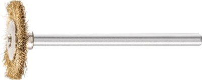 1er PACK(Stk) PFERD TOOLS 43100353 Minirundbürste RBU 1602/3 MES 0,10 D16xB2xL3m
