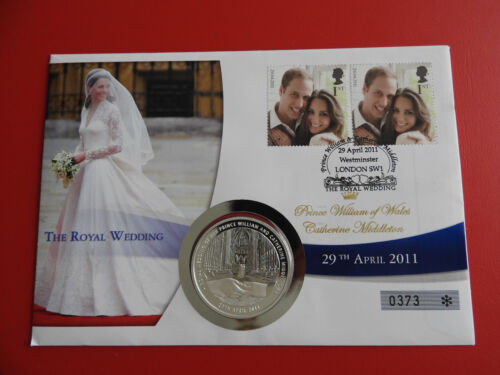 *Numisbrief The Royal Wedding 29 TH April 2011 mit Medaille (ALB20)(2) - Afbeelding 1 van 4