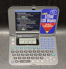 Royal DM70NX Electronic Organizer with EZVue LCD Display  Calculator TESTED