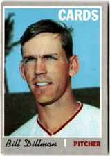 1970 Topps #386 Bill Dillman Cardinals