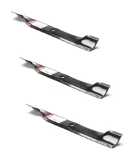 Husqvarna 48" Cut High- Lift OEM Replacement Mower Blades, Oregon 195-062(3)