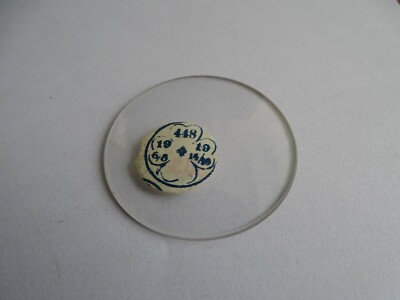 Verre Minéral Pour Montre Gousset 45.1 Mm - Pièce Horlogerie Neuve Sans étiquette