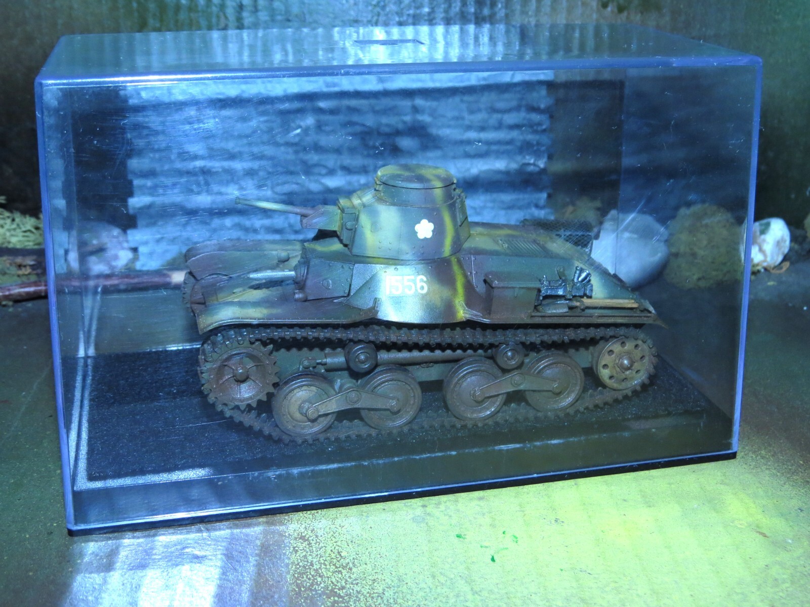 PLASTIC JAPANESE WW2 TYPE 95 HAGO HIGHLY DETAILED PLASTIC TANK IN