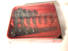 New Snap-on 38 Thru 34 12-point Box End Short Ratchet Wrench Set Oxkr707