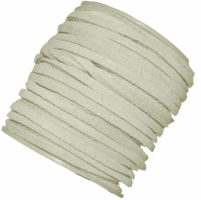4mm Flat Genuine Suede Lace Leather Cord 25 Yard Spool 4x1.5mm