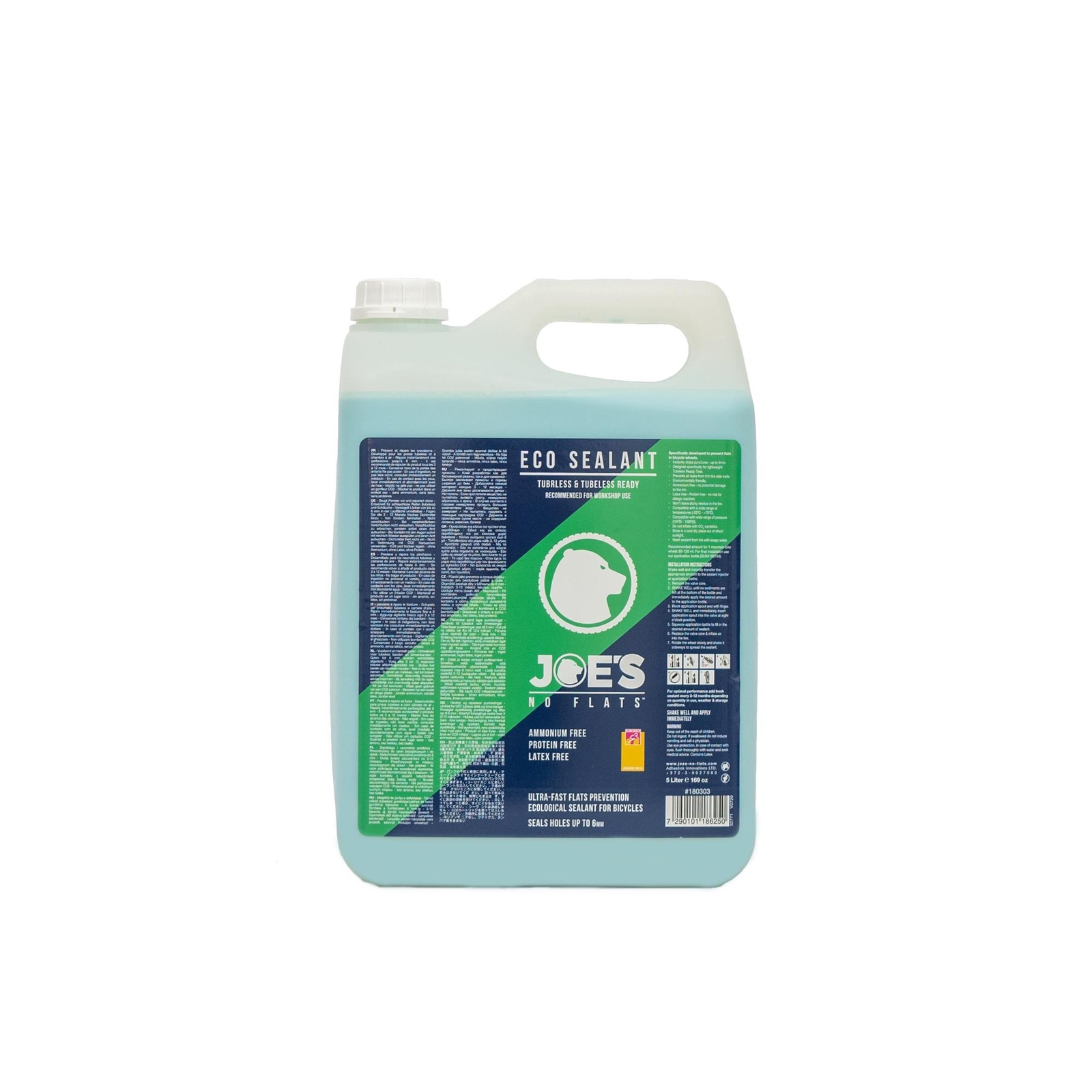 Joes No Flats Eco Tyre Sealant - 5L Jerry Can