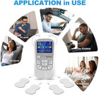 TENS Unit Digital Device EMS Portable Pulse Body Massager Muscle Reflex Therapy — photo 7