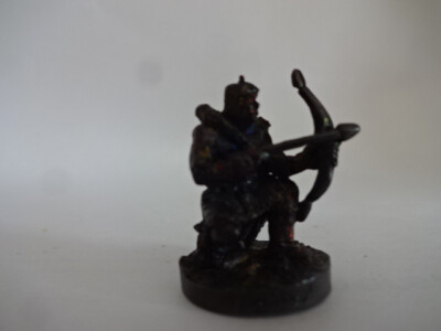 Metal Figure / Mongolian / Campain of Ermak / No.407 06 / Burnished