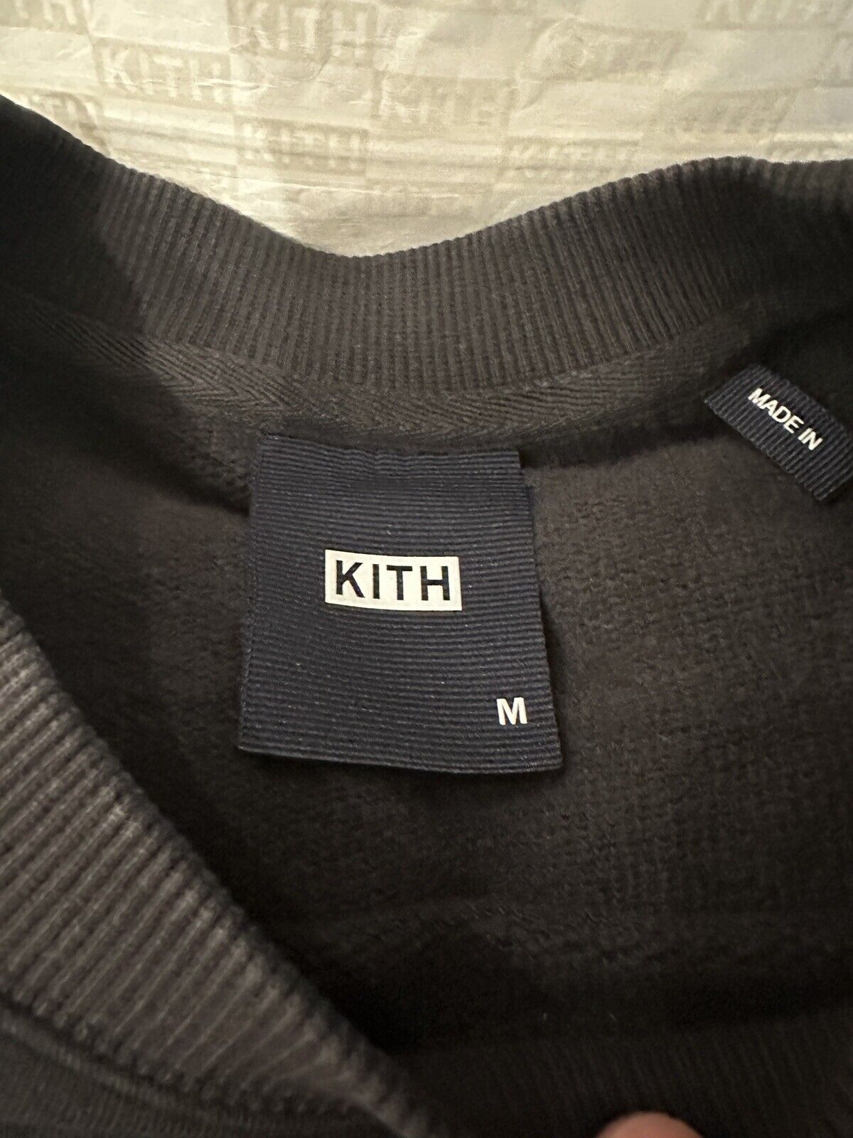 Kith Cyber Monday Crewneck FW22 Black | Brand New | Medium