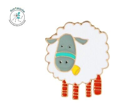 Pin Anime Sheep Cartoon Funny Retro Amulet Lucky Charm Gift Idea