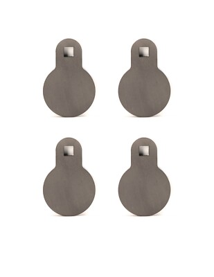 3/8'' AR500 Steel Shooting Target 3 Inch Round SET OF 4 - Thornelle Outdoors