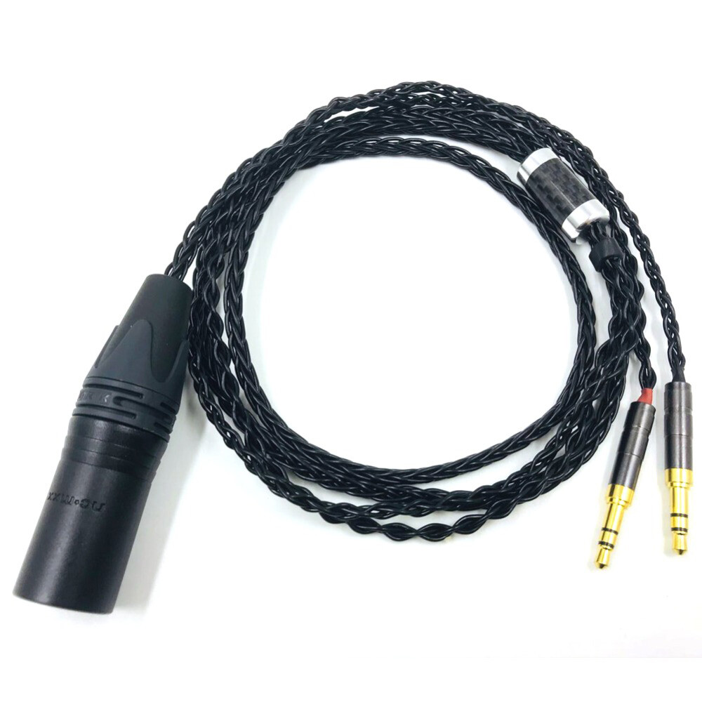 4pin XLR Male Balanced Headphone Upgrade Cable for Sundara Aventho focal elegia eBay