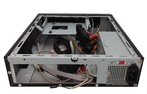 NEW Linkworld Black Mini-ITX Media Center HTPC Desktop/Tower PC Case w/ 200W PSU - Picture 9 of 14