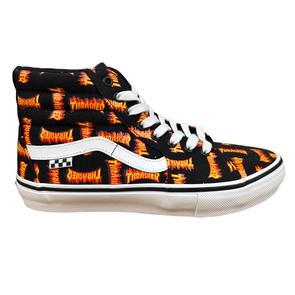 VANS x Thrasher Skate Sk8-Hi Shoe Size 9 (42) Men's Collaboration