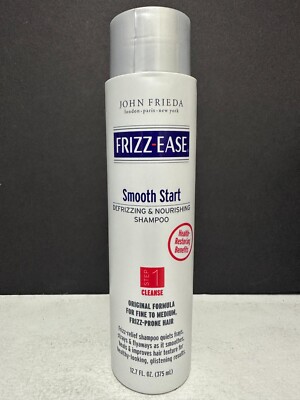 John Frieda Frizz-Ease Smooth Start Defrizzing & Nourishing Shampoo - 12.7 fl oz