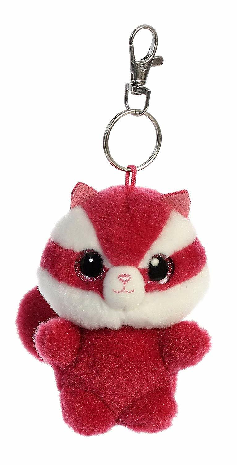 Aurora World Inc. Брелок с плюшевой игрушкой YooHoo 3.5 Chewoo Squirrel