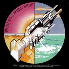 Pink Floyd Wish You Were Here Gears Sticker Decal Rock