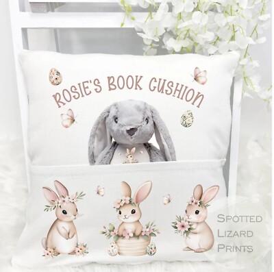 Personalisiertes Ostern Lesekissen, Kinder Osterkissen,