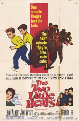 THE TWO LITTLE BEARS Movie POSTER 27x40 Eddie Albert Jane Wyatt Soupy Sales