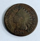 1864 Indian Head Cent Penny About Good Condition  #519