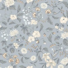 Self Adhesive Wallpaper Floral Contact Paper 39�300CM Green Leaves Flowers Wallp