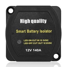 12V 140 Amp Dual Battery Smart Isolator Kit - VSR - Voltage Sensitive Relay