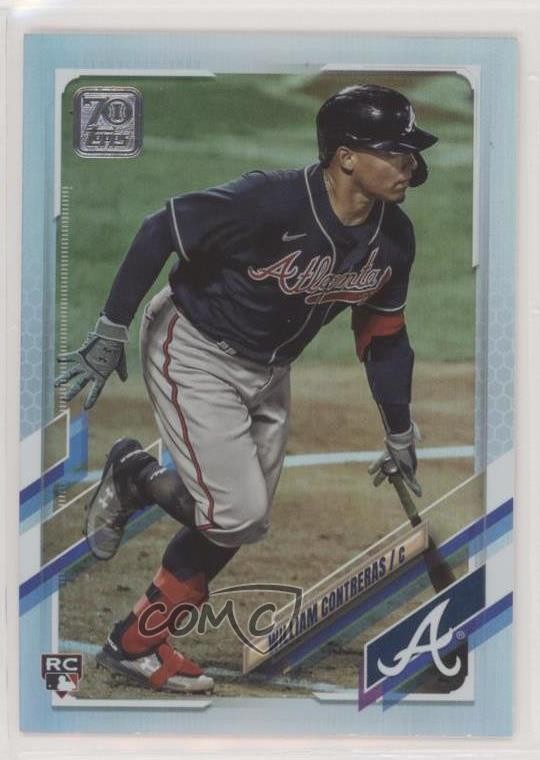 2021 Topps Rainbow Foil William Contreras #390 01i1