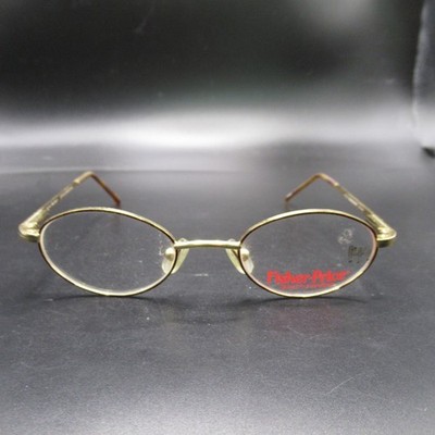 Fisher-Price ClearVision Kids Eyeglass Frames EURO 23 Brown Swirl Gold Oval