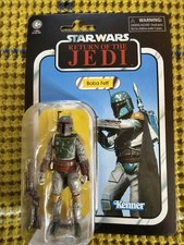 Hasbro Star Wars Vintage Collection Boba Fett ROTJ VC186 2021 & Starcase