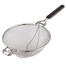 World Cuisine 1263535 13 3/4" Reinforced Fine Mesh Strainer