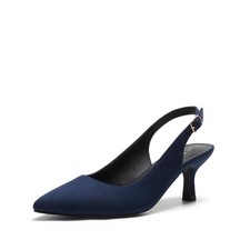 Damen Pumps Slingback Sandalen Pumps f&uuml;r Damen Pointed Toe Kleid Partei Geric...
