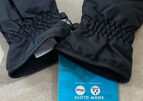 Kids Snow Gloves Mountain Warehouse Water Resistant 9-10 Years BNWT £20.50 Black - Picture 6 of 6